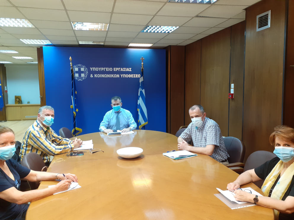 18-5-2020 Eντατικοί έλεγχοι για υγεία &amp; ασφάλεια και νομιμότητα στην αγορά εργασίας.